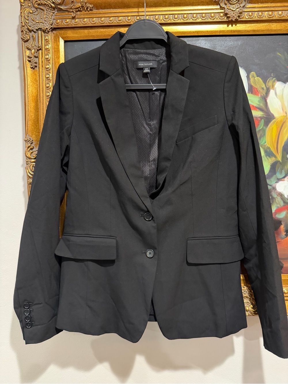 Ann Taylor Black Single-Breasted Women's Blazer